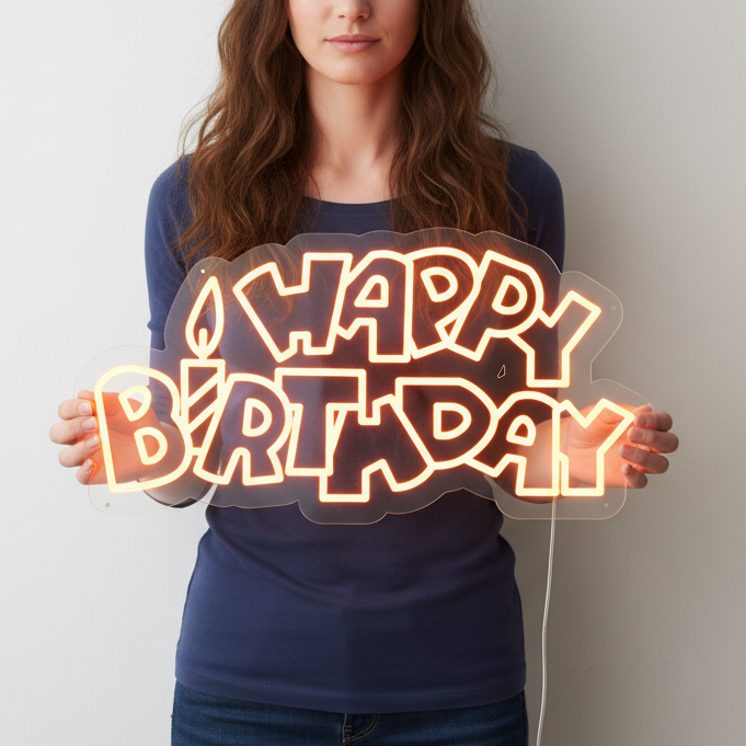 Happy Birthday Neon