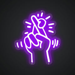 Neon Emblem of Enduring Love