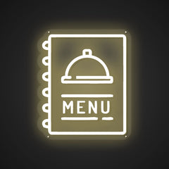 Illuminated Menu Neon Display