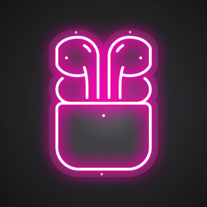 Radiant Neon Wireless headphones Glow