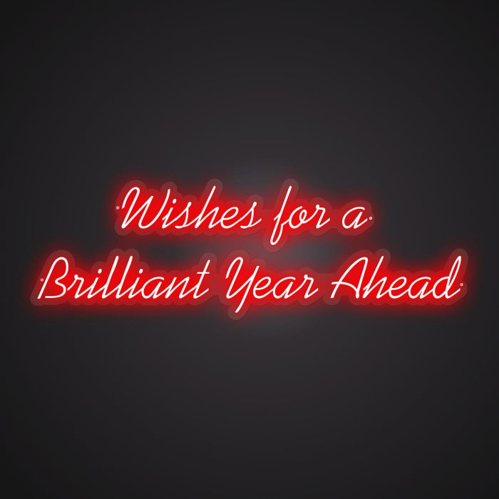 Radiant Neon Brilliant Year Glow