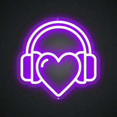 Neon Emblem of Sonic Affection