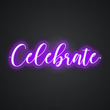 Celebrate Neon Sign