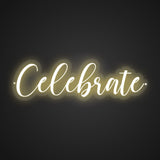 Celebrate Neon Sign