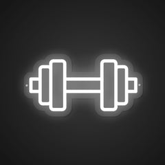 Illuminated Dumbbell Neon Heft