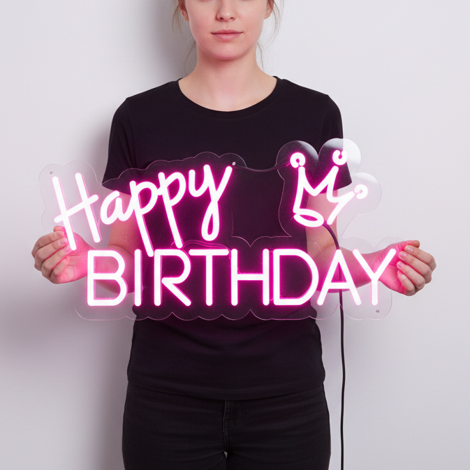 Happy Birthday Neon lights