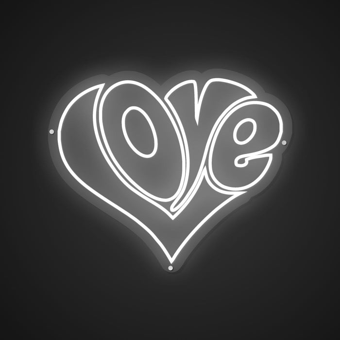 Illuminated Love Neon Radiance