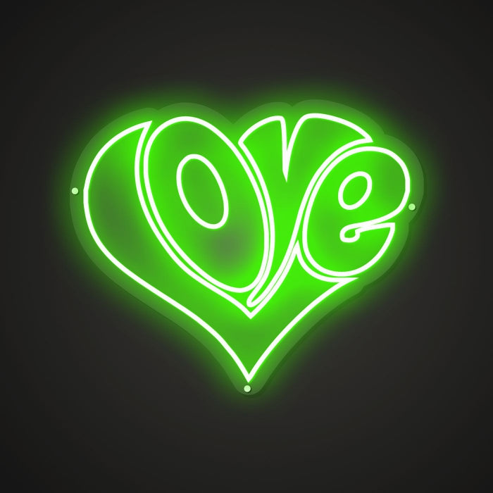 Neon-embodied Love Sign