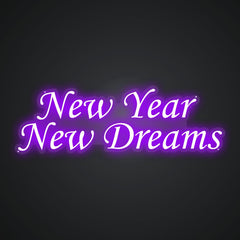 Neon Emblem of Dream Pursuits