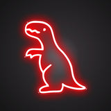 Wawa Dinosaurier Neonschild