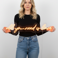 All You Need Is Love Neon Sign