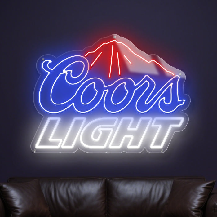 Coors Light Neon Sign