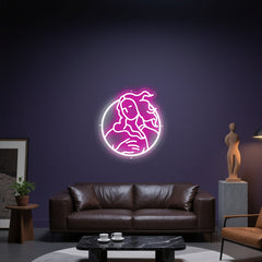 Glowing Neon Timeless Sophistication Display
