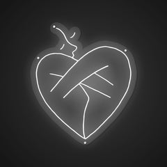 Illuminated Kiss Neon Tenderness