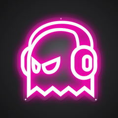 Neon Emblem of Auditory Escape