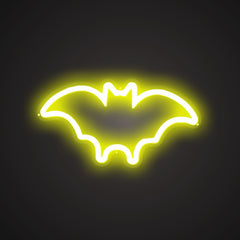 Illuminated Little Bat Neon Cuteness