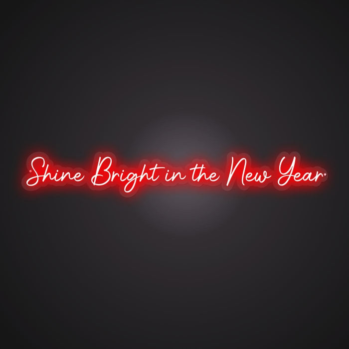 Neon Visual of the Gleaming Path
