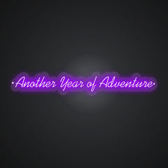 Neon Emblem of Exciting Escapes