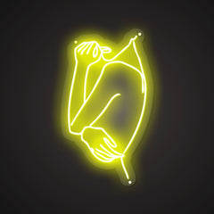 Illuminated Back view Neon Allure
