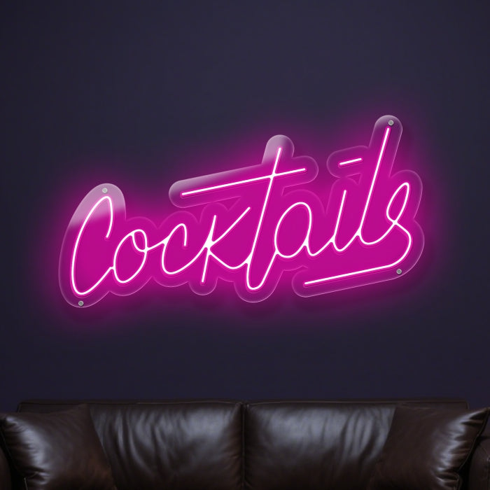 Cocktail Neon Sign
