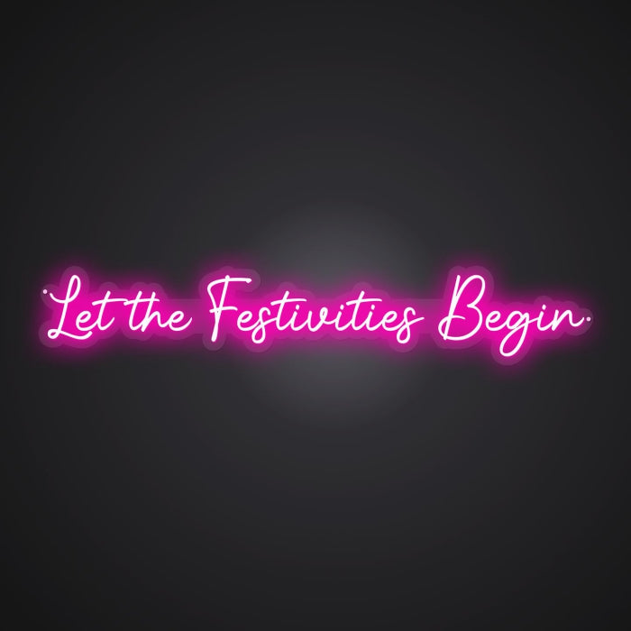 Radiant Neon Festivity Glow
