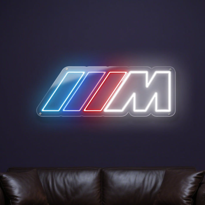 M Power Neon Sign