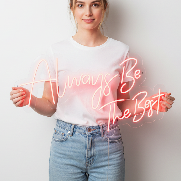 Always Be The Best Neon Sign