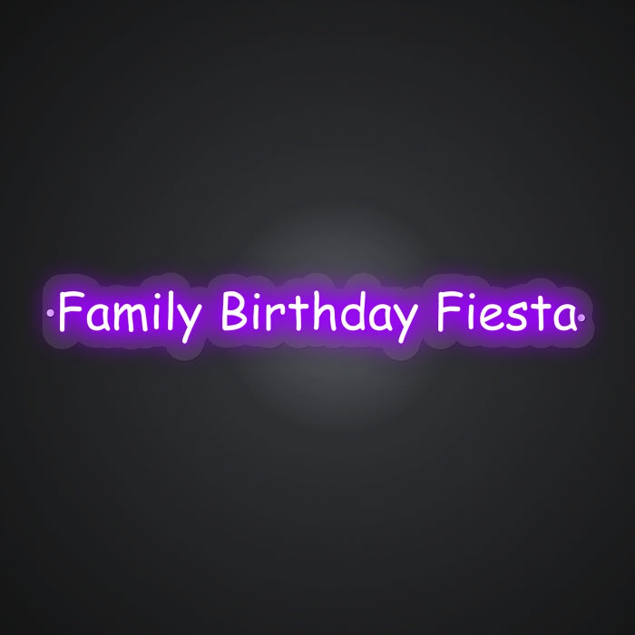 Neon Emblem of Loved Ones Unite