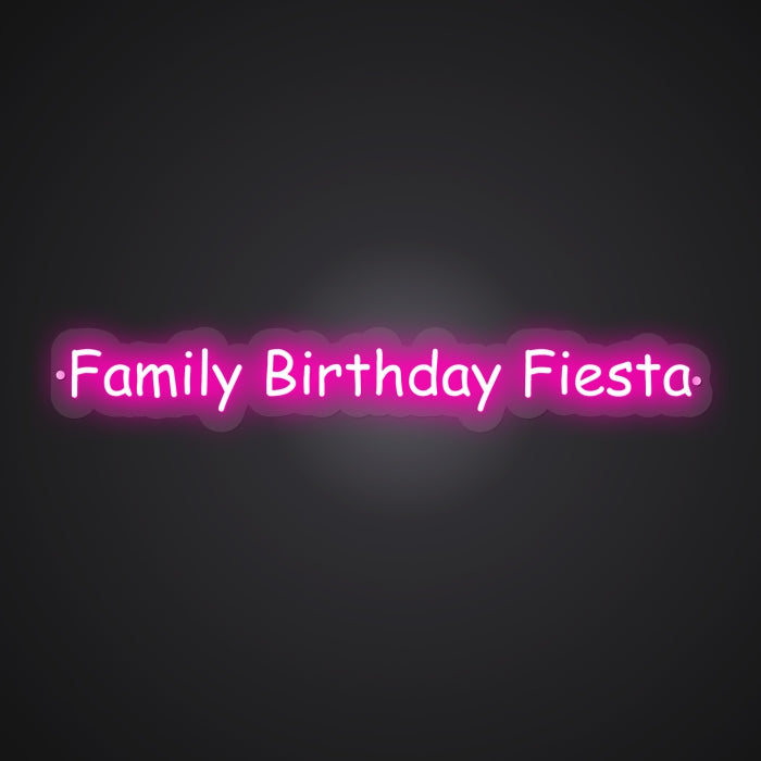Radiant Neon Fiesta Glow