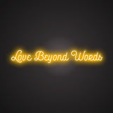 Love Beyond Words Neon Sign