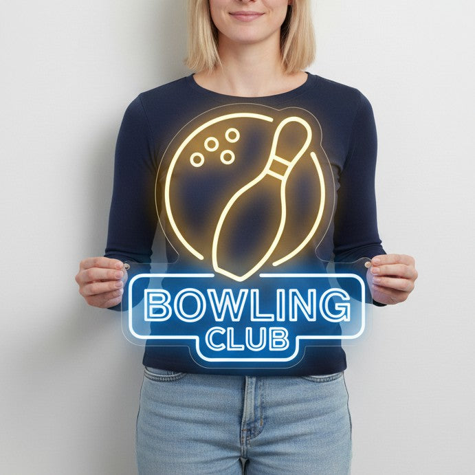 BOWLING CLUB Leuchtreklame