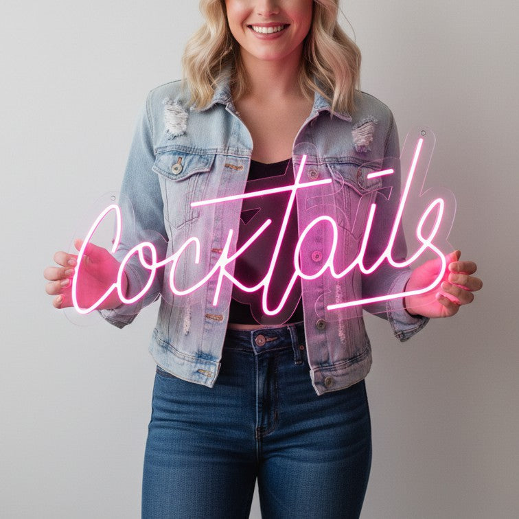 Cocktail Neon Sign