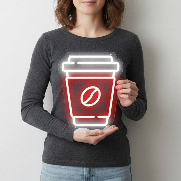 Enseigne au néon Café