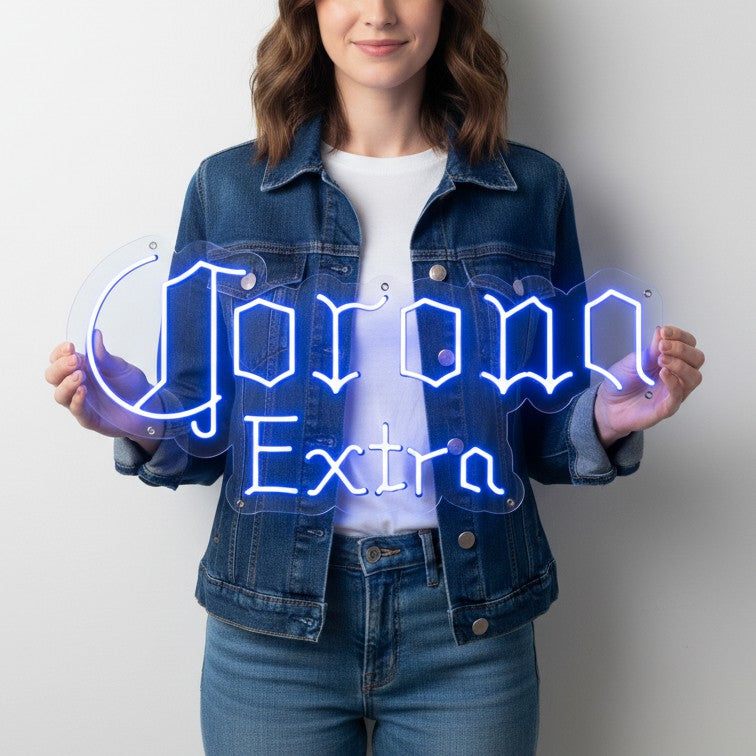 Corona Neon Sign