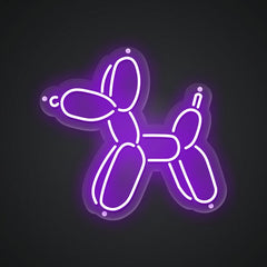 Cute Dog Neon Sign