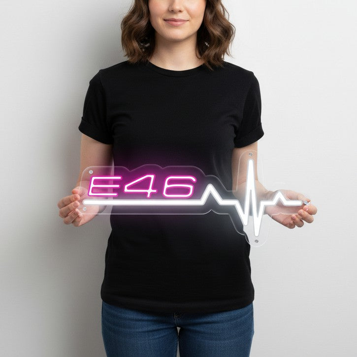 E46 Neon Sign