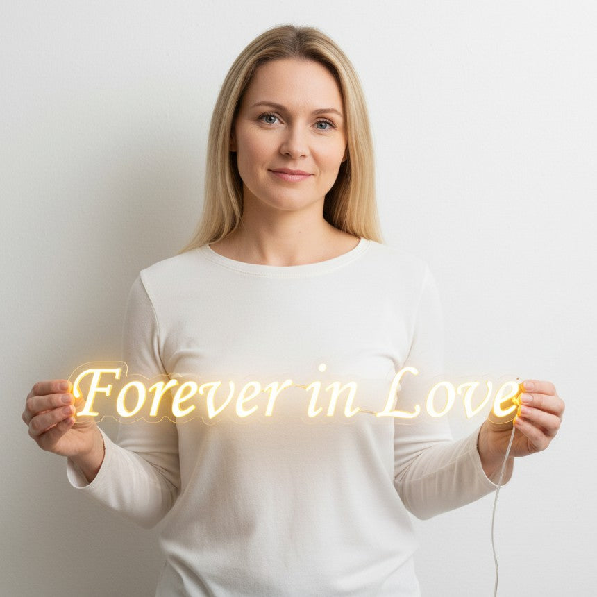 Forever in Love Neon Sign