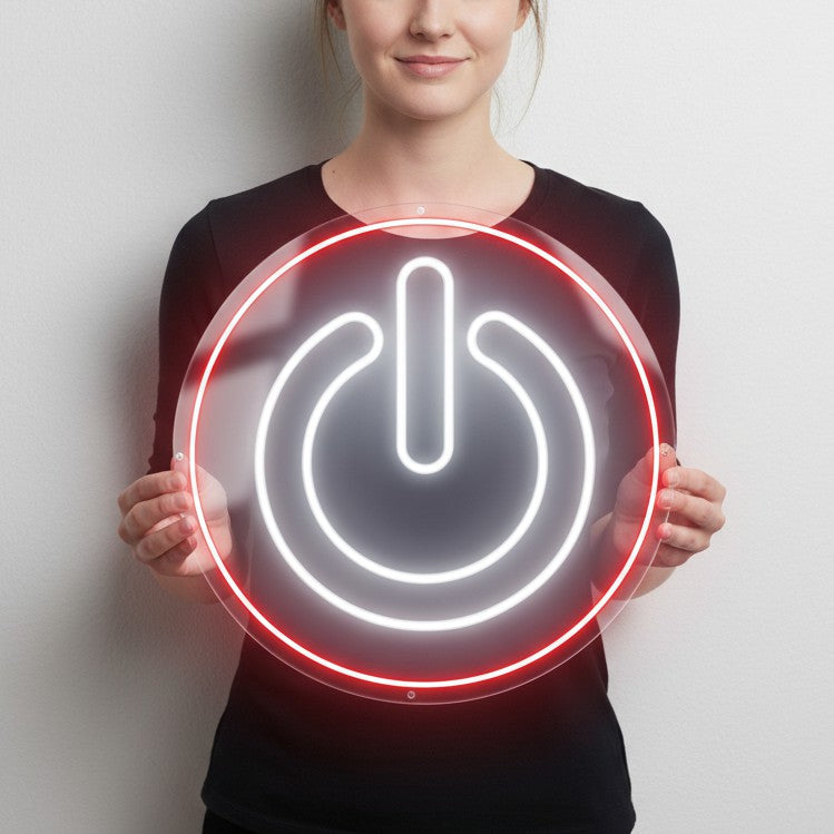 Game Shutdown Neon Sign