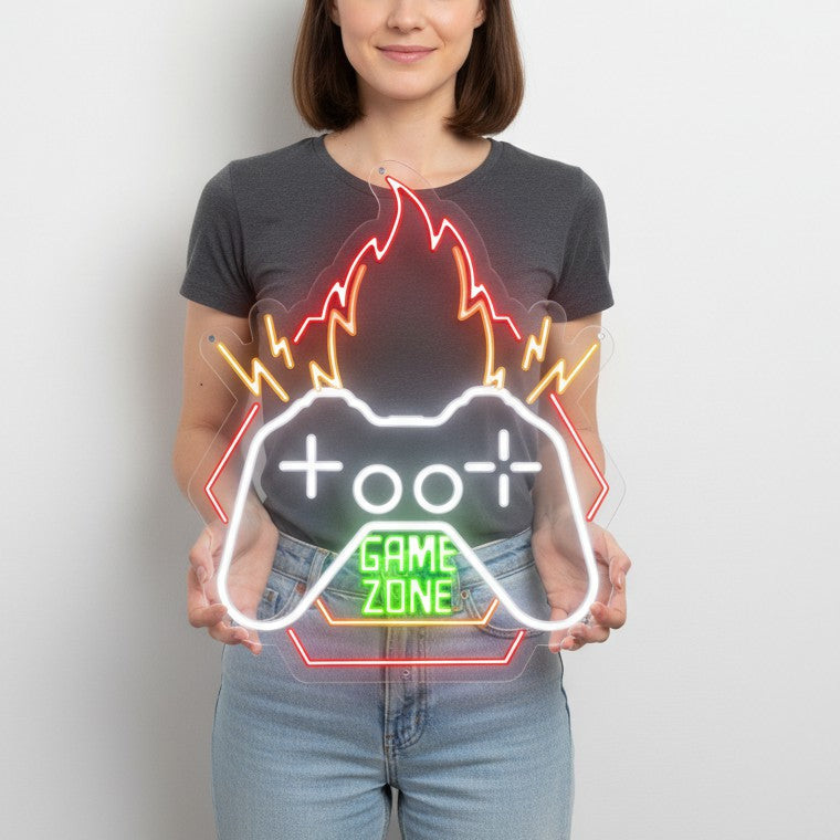 Game Zone Neon Sign