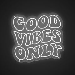 Good Vibes Only Neon Sign