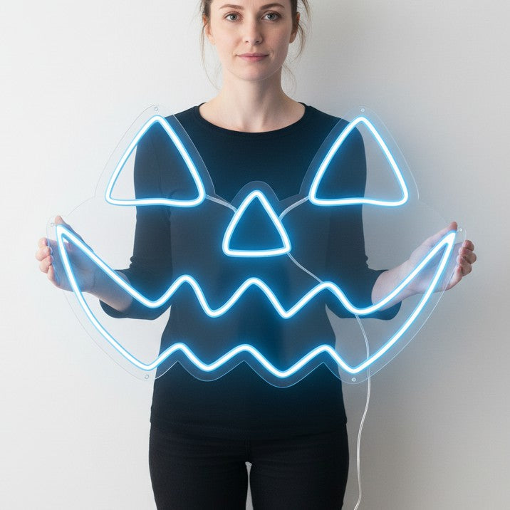 Halloween Demon Neon Sign