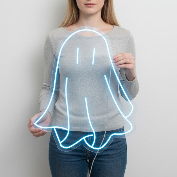 Halloween Ghost Neon Sign
