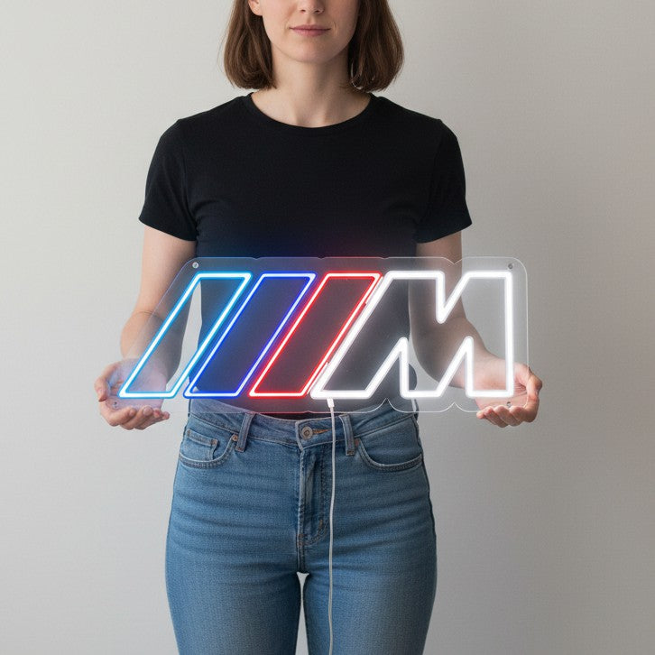 M Power Neon Sign