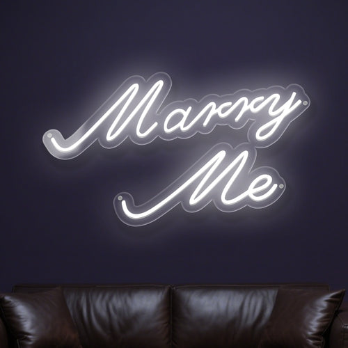Marry Me Neon sign