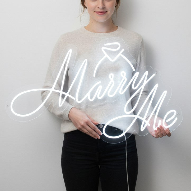 Marry Me Neon signs