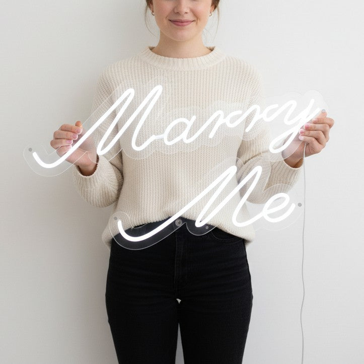 Enseigne au néon Mr &amp; Mrs