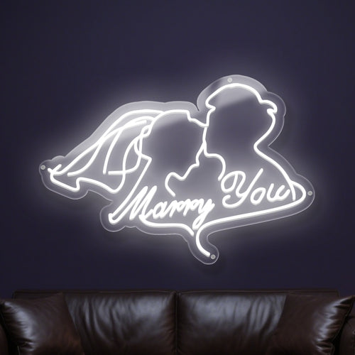 Herr &amp; Frau Neonschild