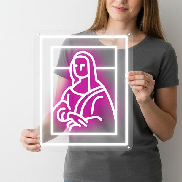 Mona Lisa Neon sign