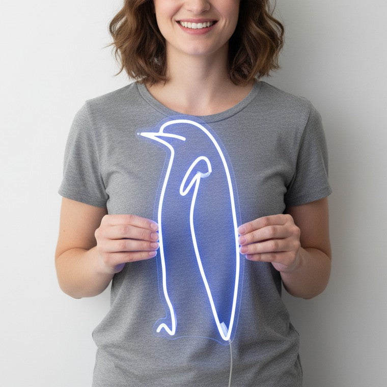 Penguin Neon sign