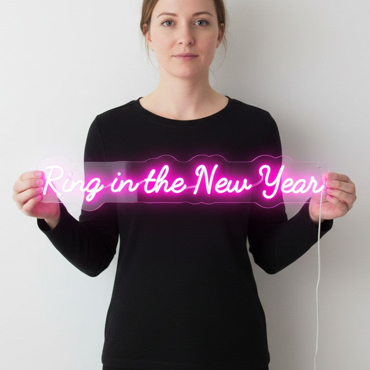 Ring in the New Year Neon Sign